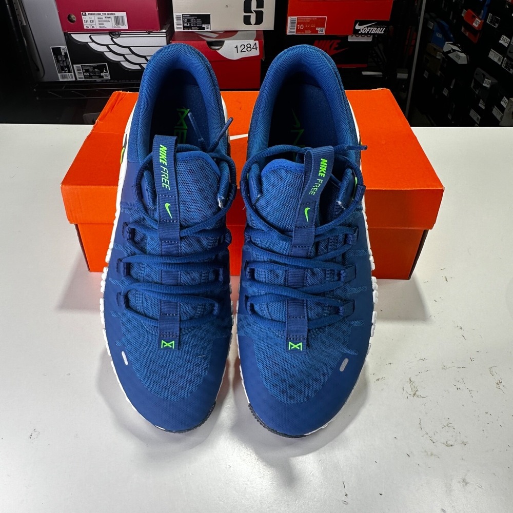 Nike Free Metcon 5 Athletic Shoes Court Blue DV3949-401 Men's Size 9.5 NEW - Picture 4 of 5